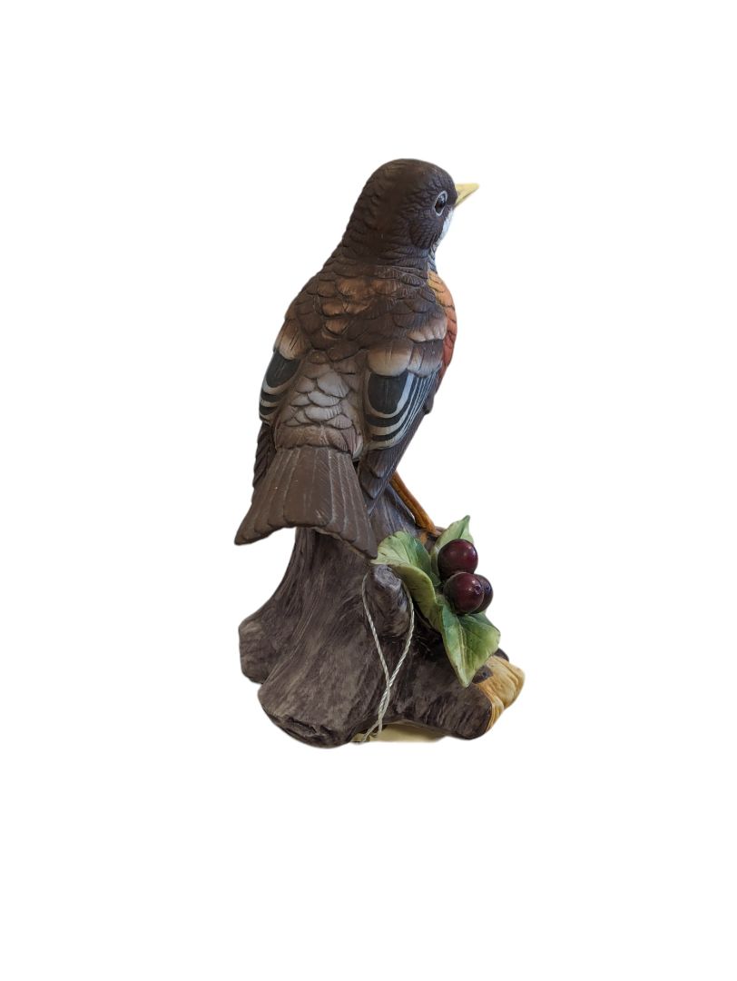 Vintage Royal Crown Robin Figure Signed