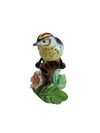 Vintage hand painted porcelain Kinglet Bird