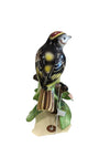 Vintage hand painted porcelain Kinglet Bird