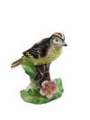 Vintage hand painted porcelain Kinglet Bird