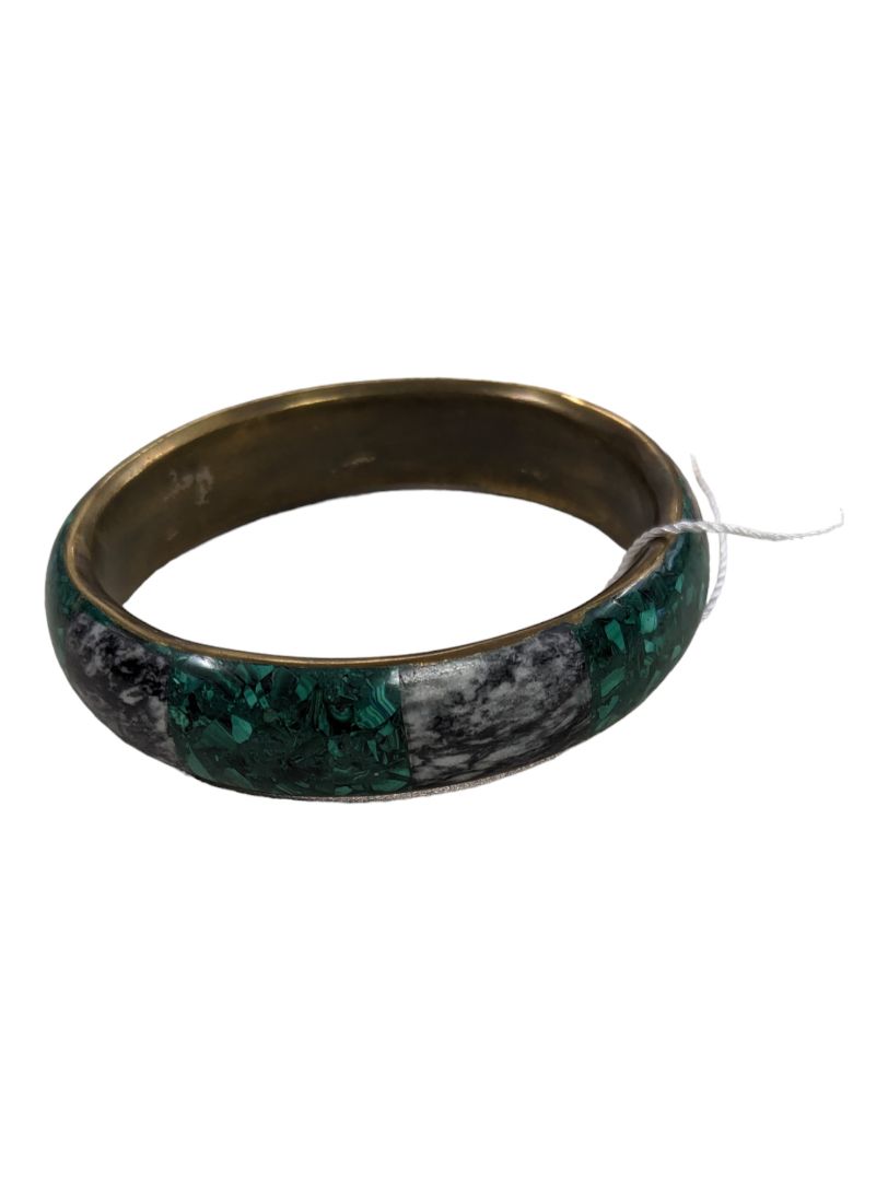 Vintage Malachite Bangle-Africa