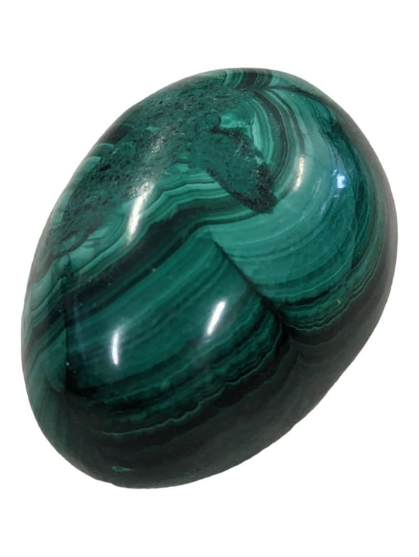 Vintage Malachite Egg from The Democratic Republic of Congo