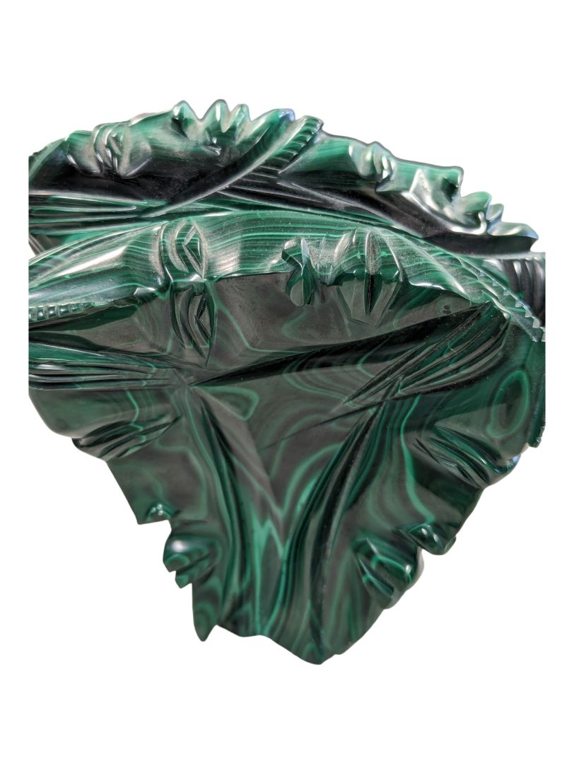 Vintage Heavy 7-Faces from a single piece of malachite