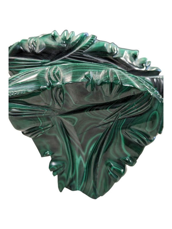 Vintage Heavy 7-Faces from a single piece of malachite