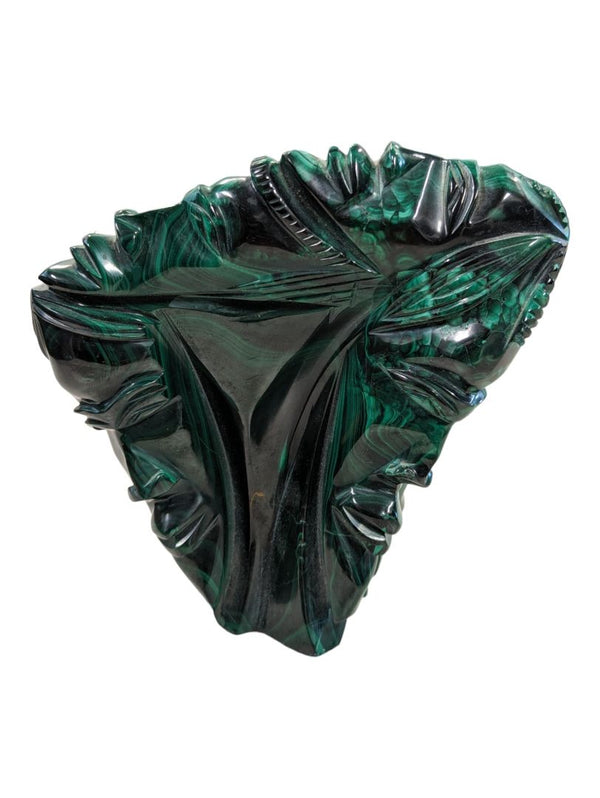 Vintage Heavy 7-Faces from a single piece of malachite