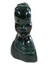 Vintage Heavy head made from a single piece of malachite