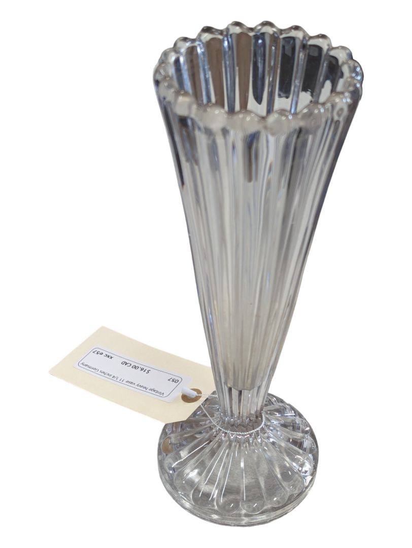 Vintage Heavy Vase