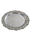 Pristine Antique Silver Plated Serving Tray