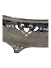 Silver Plated Casserole Holder - Round - With Handle