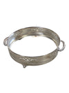 Silver Plated Casserole Holder - Round - With Handle