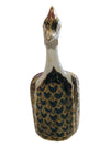 Fine Bone China Bird Paperweight w/Gold