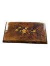 Vintage Sorrento Italian Marquetry Inlay Music Box - Torna a Surriento
