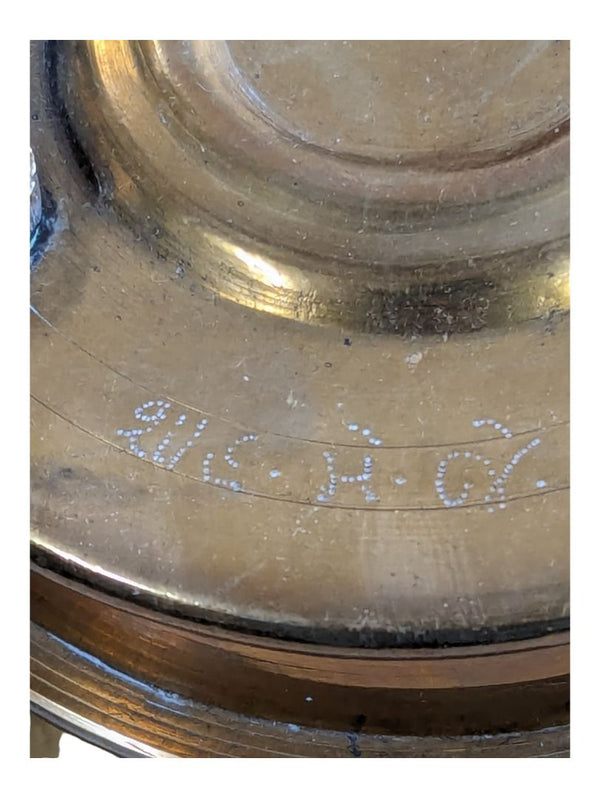 Antique Indian Hindu Brass Holy Water Pot