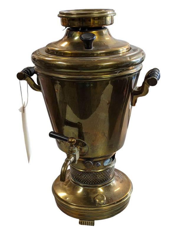 Middle Eastern Samavour ANTIQUE MIDDLE EASTERN HAND MADE BRASS SAMOVAR