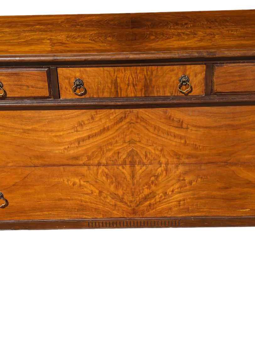 1930s French Wooden Bureau