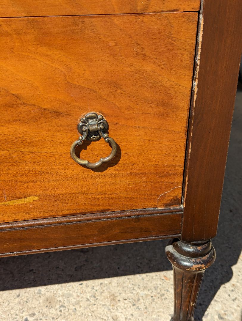 1930s French Wooden Bureau