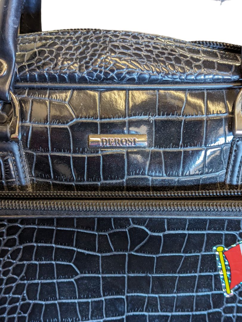 Derosi Travel bag - Crocodile Skin Style