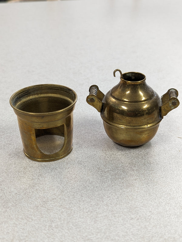 100 Year old Small Antique Copper Bean Pot
