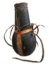 Antique African Wood Milk Jug/W Lid