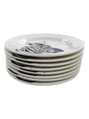 Zebra Porcelain Plate-Gift