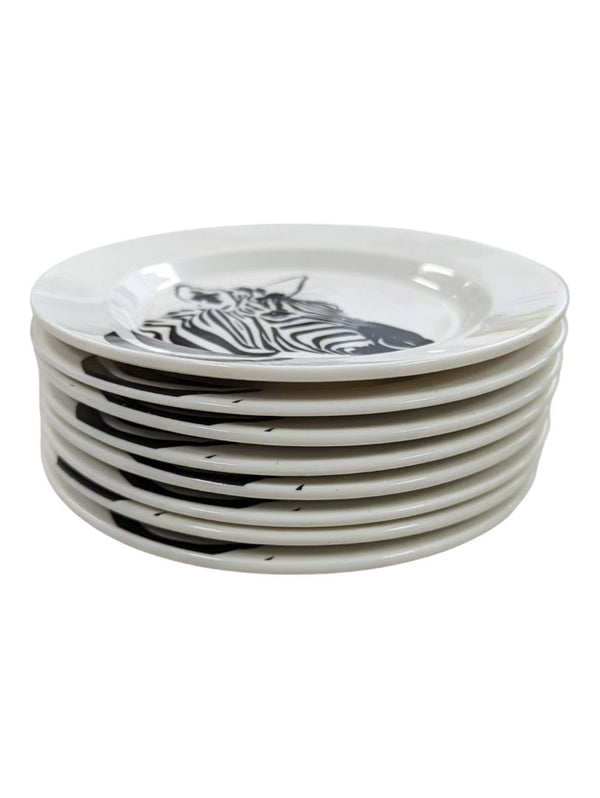 Zebra Porcelain Plate-Gift