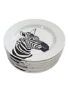 Zebra Porcelain Plate-Gift