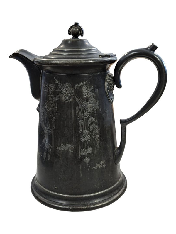 Vintage Large Lidded Water Pitcher/Coffee Pot