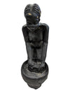 Beautiful African Cast Sculpture-Woman