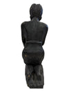 Beautiful African Cast Sculpture-Woman