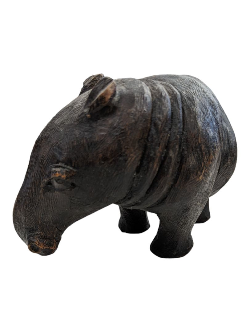 Mid Century Rare Hippopotamus-9