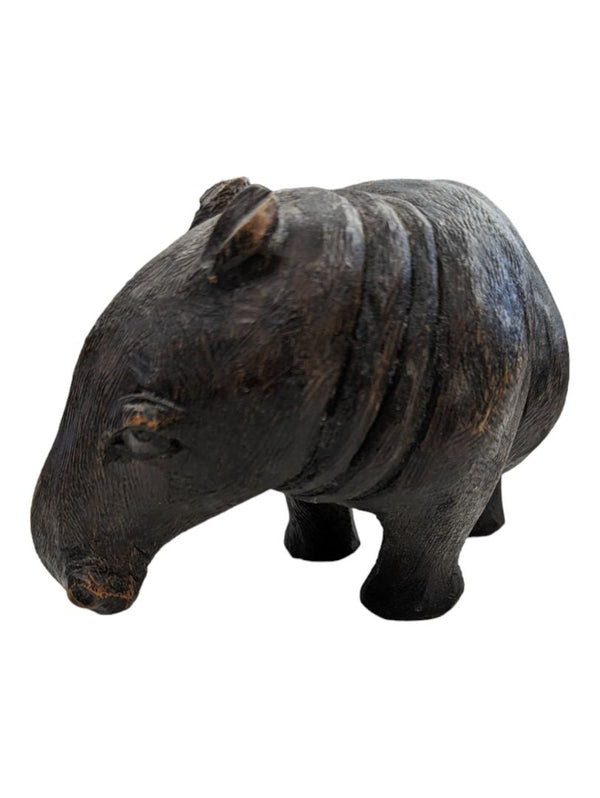 Mid Century Rare Hippopotamus-9"