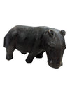 Mid Century Rare Hippopotamus-9"