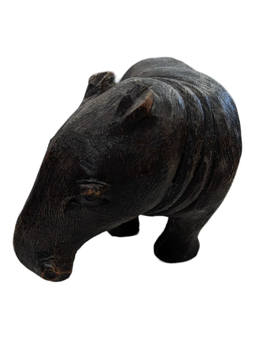Mid Century Rare Hippopotamus-9