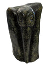 Vintage Stone Carving Bird Sculpture