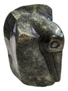 Vintage Stone Carving Bird Sculpture