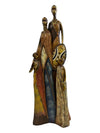 African Family - Resin - Statue