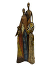African Family - Resin - Statue