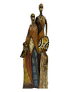 African Family - Resin - Statue
