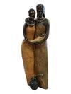 African Tribal Couple Holding Child-13"