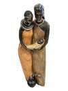 African Tribal Couple Holding Child-13"