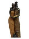 African Tribal Couple Holding Child-13"
