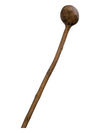 Vintage African Tribal Folk Art Hand Carved Zulu War Club