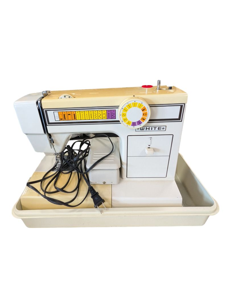 Sewing Machine Vintage White