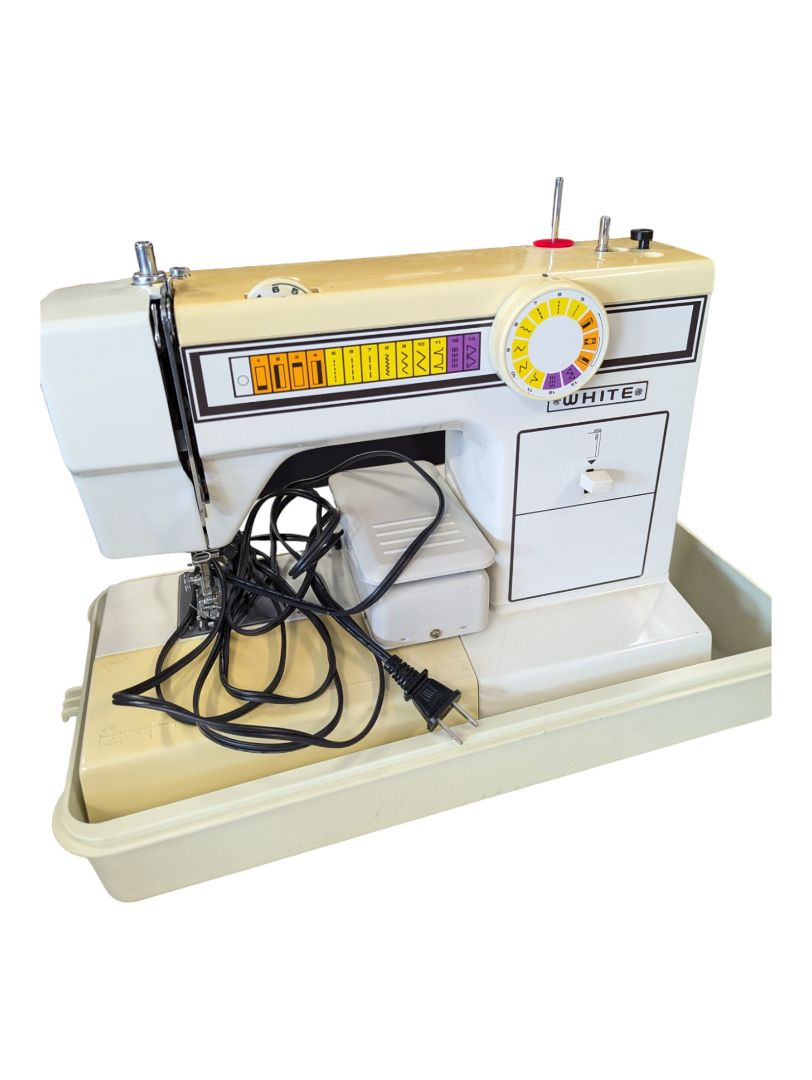 Sewing Machine Vintage White
