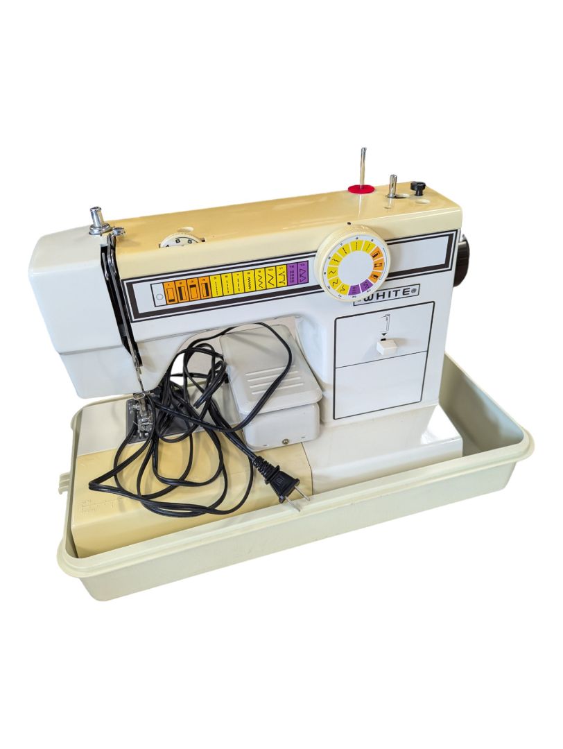 Sewing Machine Vintage White