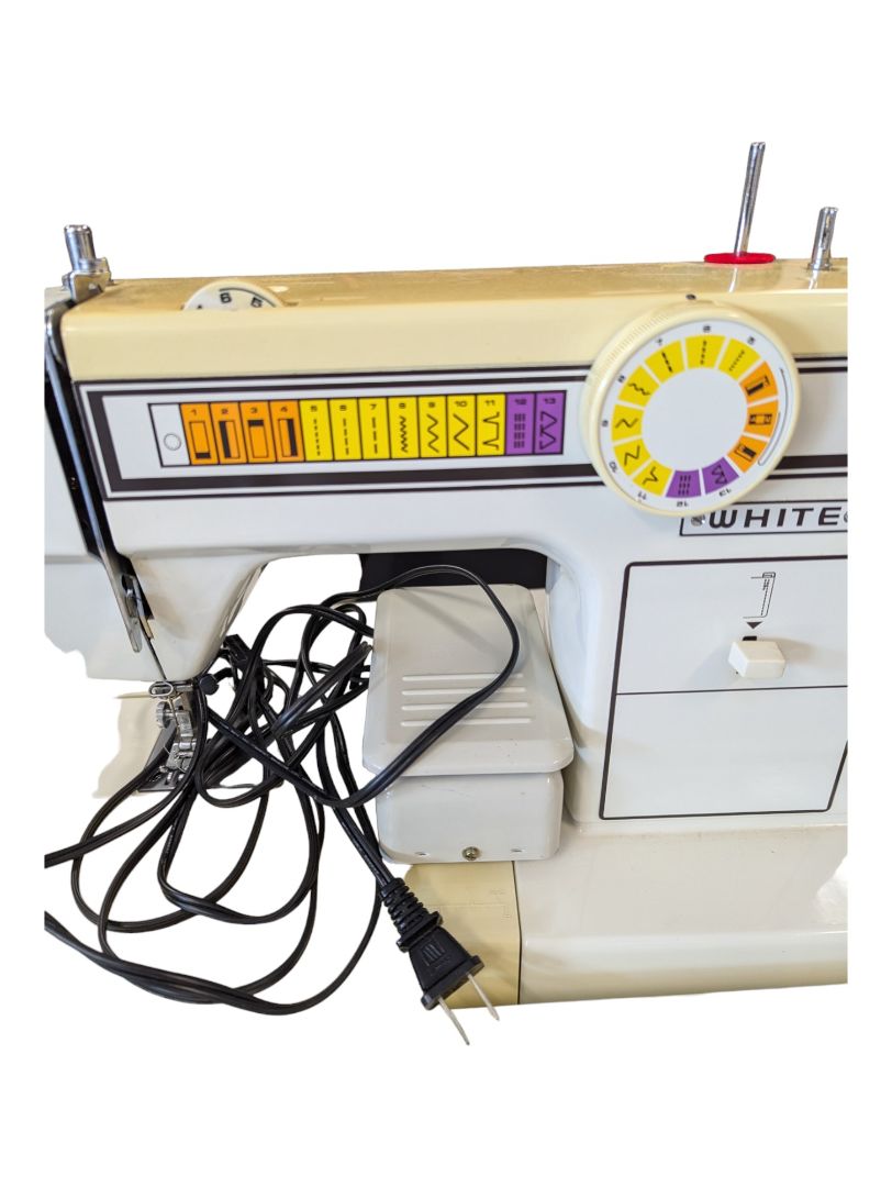 Sewing Machine Vintage White