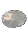 Vintage Mid-Century Hammered Aluminum Serving Tray