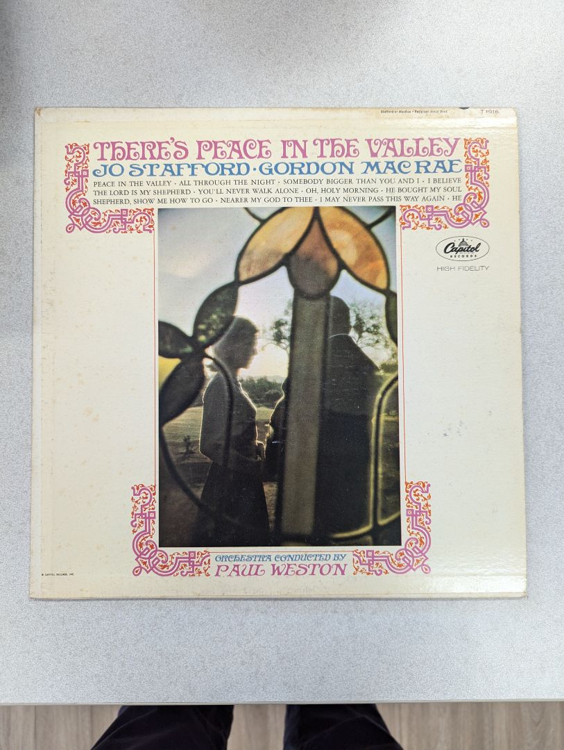 There's Peace in the Valley Record