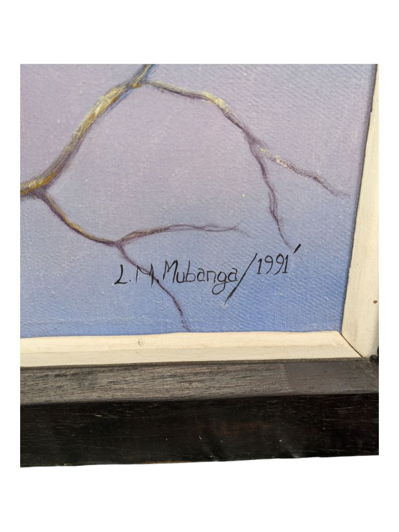 Original Art Signed- L.M Mubanga/1991
