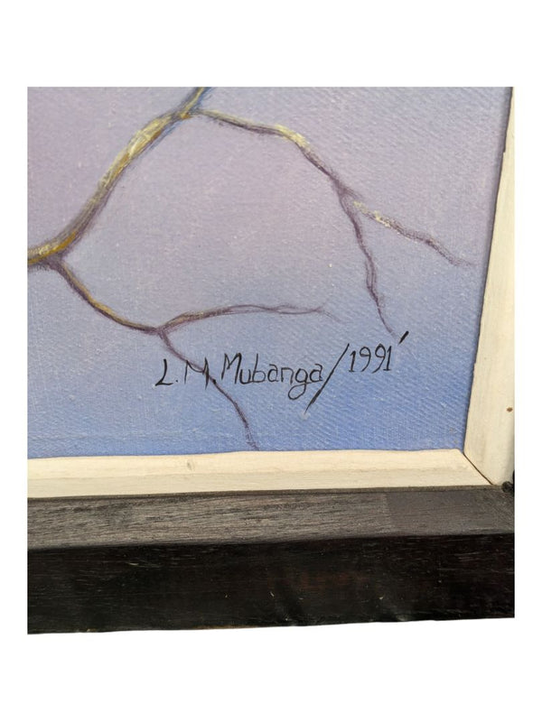 Original Art Signed- L.M Mubanga/1991